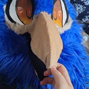 Peacock Fursuit Head